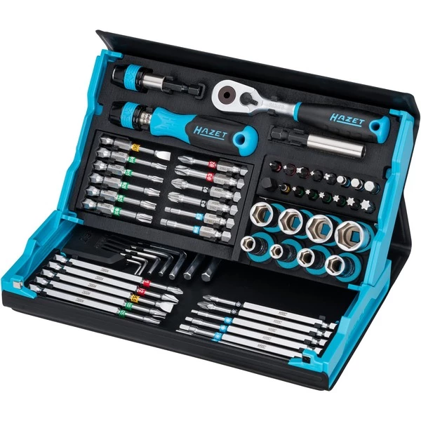 Hazet 2200SC-32, Set D'embouts De Vissage (Noir/Bleu) – Image 2