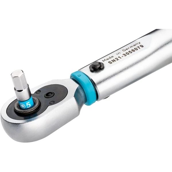 Hazet 5107B-3CT, Clé Dynamométrique (Bleu/Noir) – Image 3