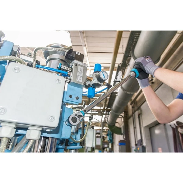 Hazet 5123-3CT Clé Dynamométrique (Bleu/Noir, Clé Dynamométrique à Cliquet, Mécanique, 1/2", 60 - 320 N·m, 3%, Noir/Bleu) – Image 6