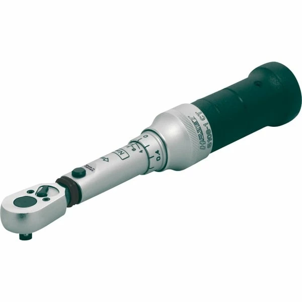 Hazet 6109-2CT Clé Dynamométrique Kg-m (Clé Dynamométrique à Cliquet, Kg-m, Mécanique, 1/4", 6.3 Mm, 4 - 40 N·m)
