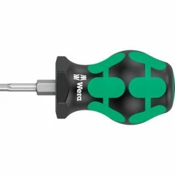 Wera 05008857001 Tournevis Manuel Unique Tournevis Porte-embout (Noir/Vert, 81 Mm, 3,4 Cm, 34 Mm, 35 G, Noir/Vert)