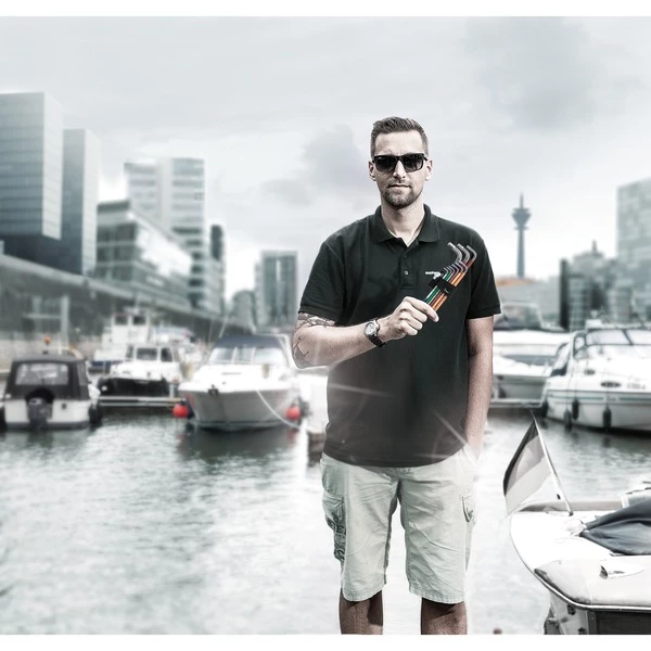 Wera 05021728001 Clé Hexagonale Set De Clé Allen/hexagonale Forme De L Métrique 13 Pièce(s), Tournevis (Noir, Set De Clé Allen/hexagonale Forme De L, Métrique, 13 Pièce(s), 463 G) – Image 3