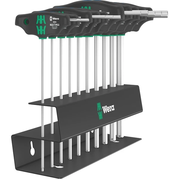 Wera 05023454001, 454/10 HF Set Imperial 2, Tournevis (Noir/Vert)