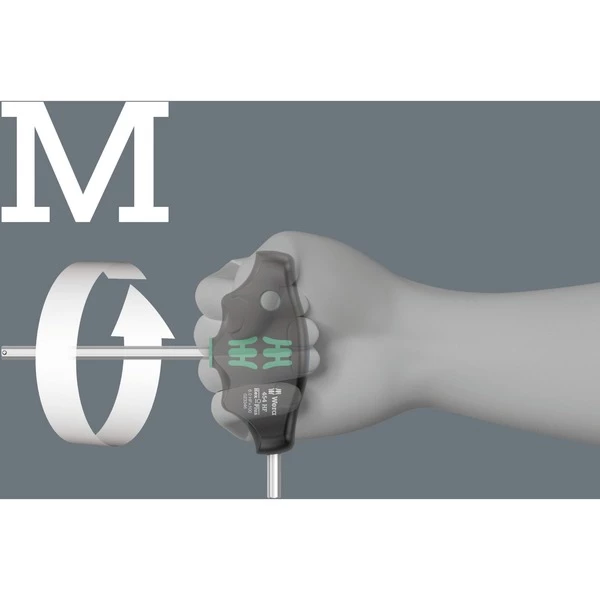 Wera 05023456001, 467/7 TORX HF Set 2, Tournevis (Noir/Vert) – Image 5