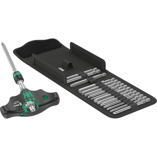 Wera 05023471001, Set D'embouts De Vissage (Noir/Vert)