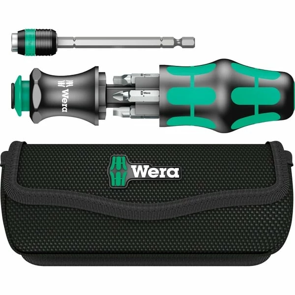 Wera 05051025001, Set D'embouts De Vissage (Noir/Vert)