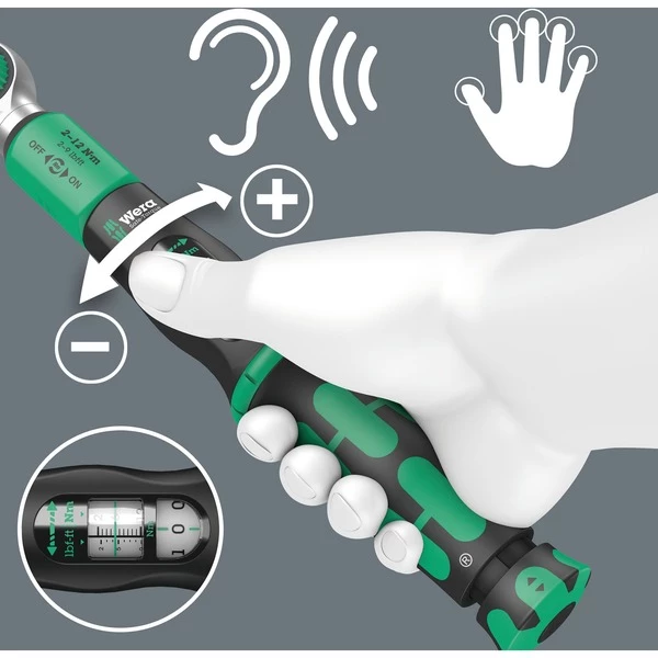 Wera 05075800001, Clé Dynamométrique (Noir/Vert) – Image 6