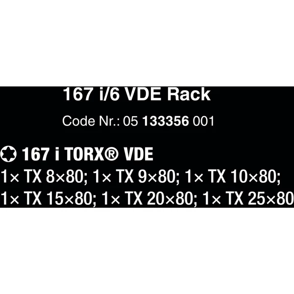 Wera 05133356001, Tournevis (Rouge/Jaune) – Image 4