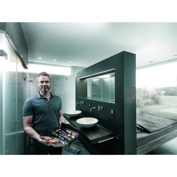 Wera 05136026001 15 Outils, Set D'outils (Noir, Acier Inoxydable, Noir, Métallique, 15 Outils) – Image 4