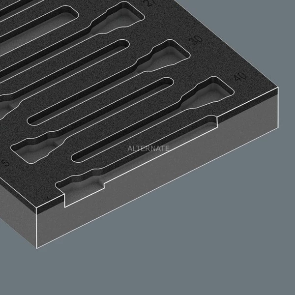 Wera 05150113001, Set D'outils (Noir/gris) – Image 3