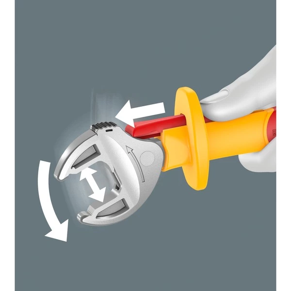 Wera 6004 Joker 4 Set 1 VDE, Clé Plate (Rouge/Jaune) – Image 2