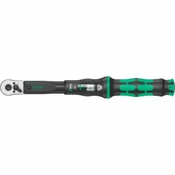 Wera Click-Torque C 1 Clé à Pipe 1 Pièce(s), Clé Dynamométrique (Noir/Vert, Clé à Pipe, 1 Pièce(s), Noir, Vert)