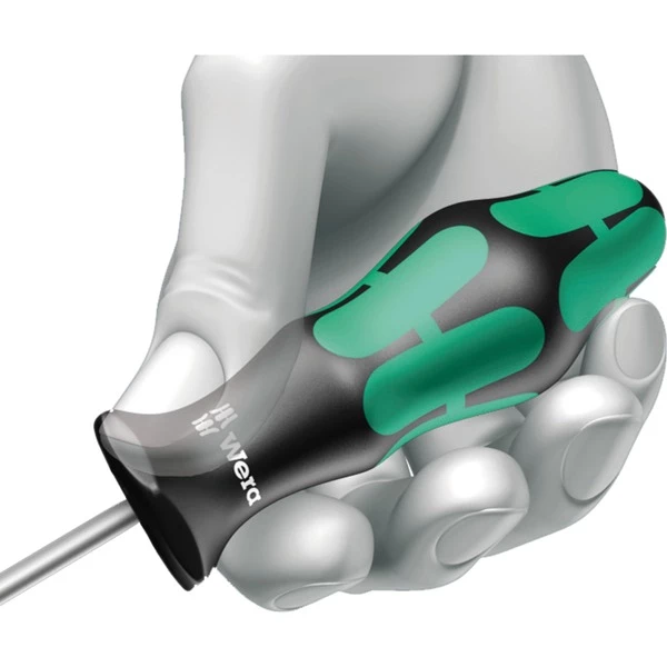 Wera Ensemble 6 Tournevis Kraftforme, Lasertrip 334/6 (Noir/Vert, Noir/Vert) – Image 2