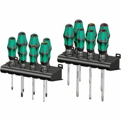 Wera Ensemble De Tournevis Big Pack 300 (Noir/Vert, 190 Mm, 50 Mm, Noir/Vert)