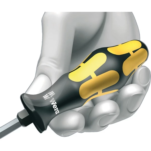 Wera Ensemble Tournevis 932/6 (Noir/Jaune, Tournevis Burin) – Image 3