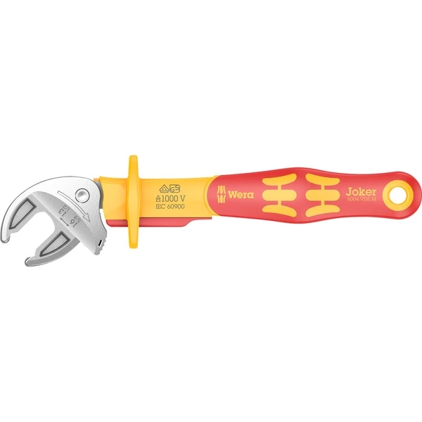Wera Joker 6004 M VDE, Clé Plate (Rouge/Jaune)