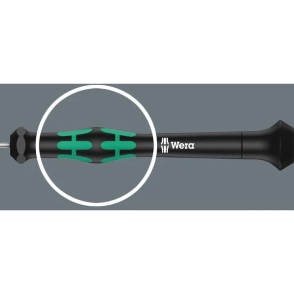 Wera Micro 12 Electronics 1 Jeu Tournevis Standard (Noir/Vert, Pour Appareils électriques) – Image 4