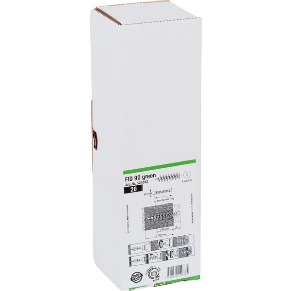 Fischer 524840, Cheville (Vert) – Image 2