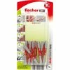 Fischer DUOPOWER 6x50 K, Cheville (Gris Clair/Rouge)