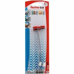 Fischer DUOTEC 10 K, Cheville (Gris Clair/Rouge)