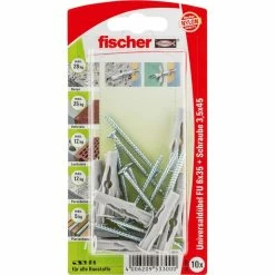 Fischer FU 6x35 S K, Cheville (Gris)