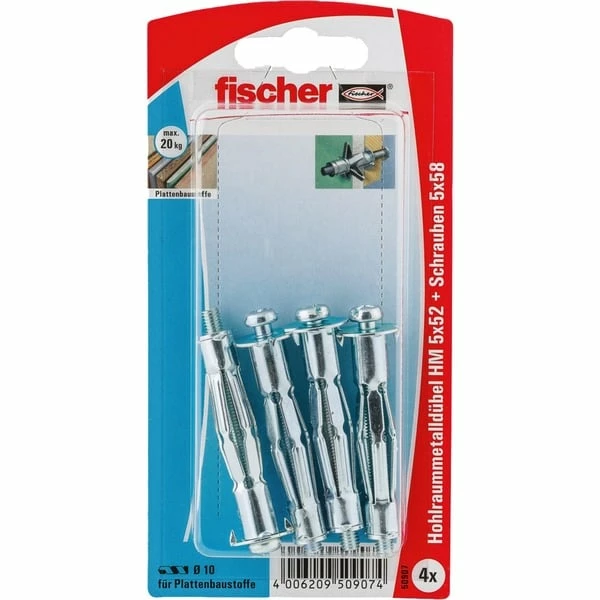 Fischer HM 5x52 SK, Cheville (Argent)