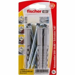 Fischer SXR 10x80 SS K, Cheville (Gris Clair)