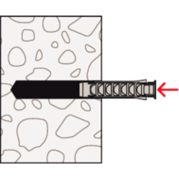 Fischer SX 16x80, Cheville (Gris Clair) – Image 4