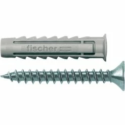 Fischer SX 6x30 S, Cheville (Gris Clair)