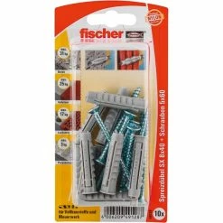 Fischer SX 8x40 S K, Cheville (Gris Clair)