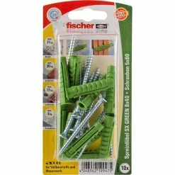 Fischer SX GREEN 8x40 S K, Cheville (Vert)