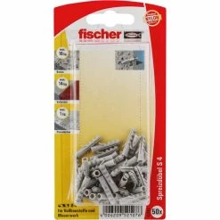 Fischer S 4 K, Cheville (Gris Clair)