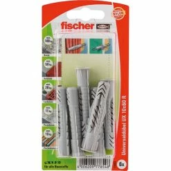 Fischer UX 10x60 R K, Cheville (Gris Clair)