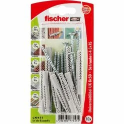 Fischer UX 6x50 S K, Cheville (Gris Clair)