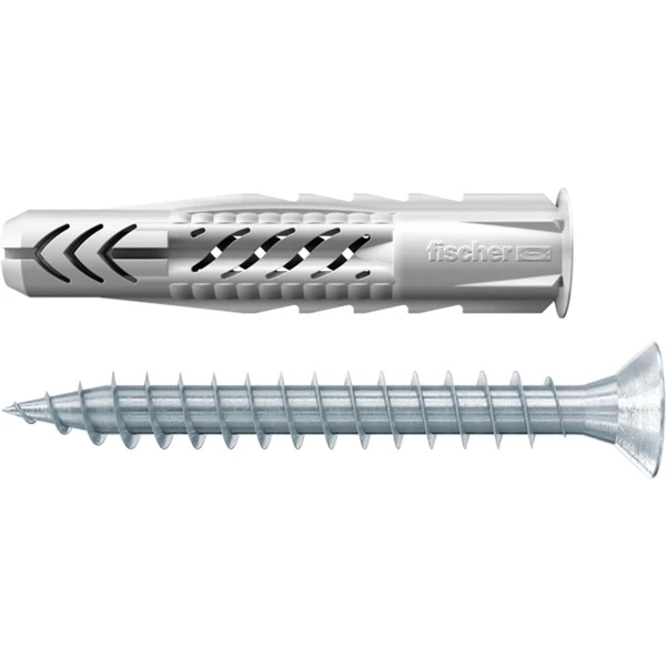 Fischer UX 8x50 S K, Cheville (Gris Clair) – Image 2